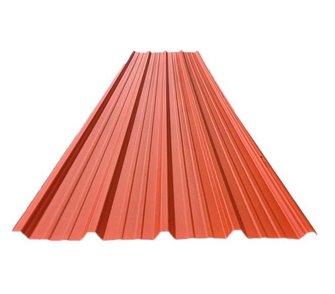 Cobertura UPVC TK-5 rojo — 6.00 m